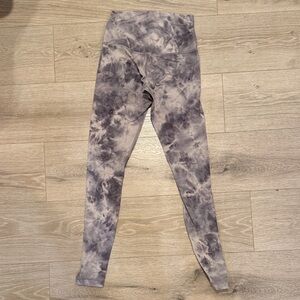 lululemon athletica Tie-Dye Leggings - Purple and Gray